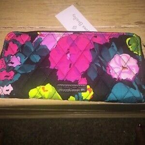 NWT VERA BRADLEY ACCORDION WALLET HILO MEADOW